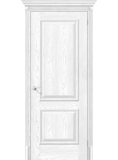 Дверь Браво Классико-12 экошпон серебряный ясень, глухая