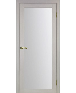 Дверь Оптим ЭКО 501.2 дуб беленый, стекло сатинат, 600*2000