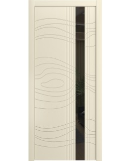 Дверь Шейл Дорс LP-15 эмаль сафари, лакобель черное