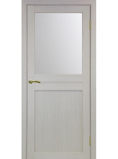 Дверь Оптим ЭКО 520.211 дуб беленый, стекло сатинат, 900*2000