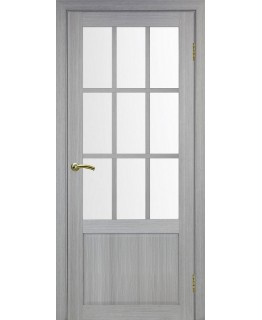 Дверь Оптим ЭКО 642.2221 дуб серый, сатинат, 900*2000