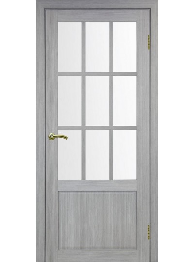 Дверь Оптим ЭКО 642.2221 дуб серый, сатинат, 900*2000