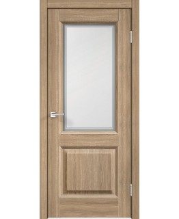 Дверь VellDoris экошпон Neoclassico Alto 6 дуб европейский, стекло мателюкс
