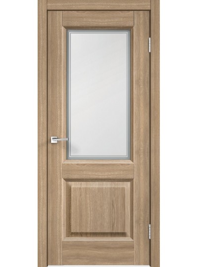Дверь VellDoris экошпон Neoclassico Alto 6 дуб европейский, стекло мателюкс