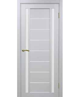 Дверь Оптим ЭКО 558.212 белый монохром, стекло сатинат