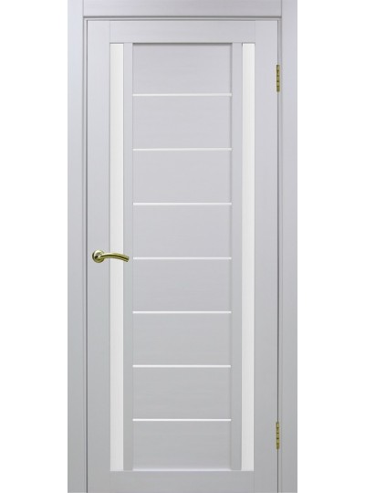 Дверь Оптим ЭКО 558.212 белый монохром, стекло сатинат