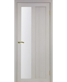 Дверь Оптим ЭКО 521.21 дуб беленый, стекло сатинат