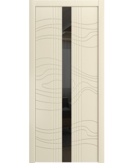 Дверь Шейл Дорс LP-12 эмаль сафари, лакобель черное