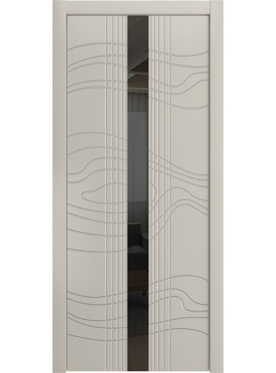 Дверь Шейл Дорс LP-12 неаполь, лакобель черное