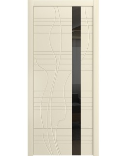 Дверь Шейл Дорс LP-16 эмаль сафари, лакобель черное