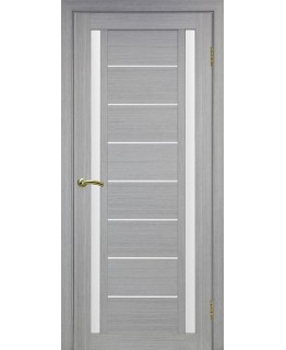 Дверь Оптим ЭКО 558.212 дуб серый, стекло сатинат, 800*2000