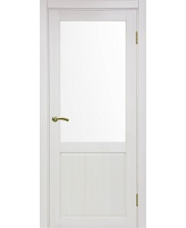 Дверь Оптим ЭКО 602.21 ОФ3 ясень перламутровый, сатинат