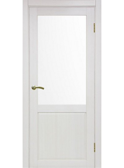 Дверь Оптим ЭКО 602.21 ОФ3 ясень перламутровый, сатинат