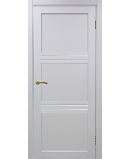 Дверь Оптим ЭКО 553.12 белый монохром, lacobel белый, 900*2000