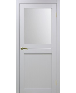 Дверь Оптим ЭКО 520.221 белый монохром, стекло сатинат