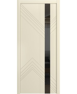 Дверь Шейл Дорс LP-17 эмаль сафари, лакобель черное
