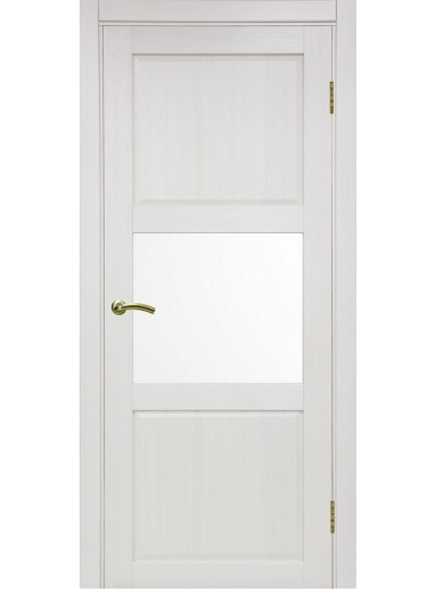 Дверь Оптим ЭКО 630.121 ОФ3 ясень перламутровый, сатинат