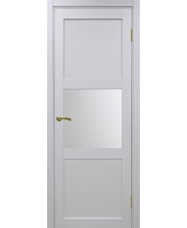 Дверь Оптим ЭКО 530.121 белый монохром, стекло сатинат