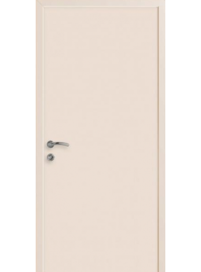 Влагостойкая пластиковая дверь Капель моноколор RAL9001