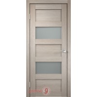 Дверь Velldoris Тренд-2V (Trend, Капучино, стекло мателюкс)