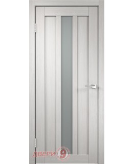 Дверь Velldoris Интери 3-1, Interi, Дуб белый, стекло мателюкс