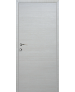 Дверь КАПЕЛЬ ЭКО Неаполь Дуб кремовый с алюминиевым торцом