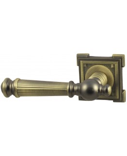 Дверная ручка V15M матовая бронза Квадратная розетка