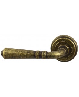 Дверная ручка V18BR состаренная бронза Круглая розетка
