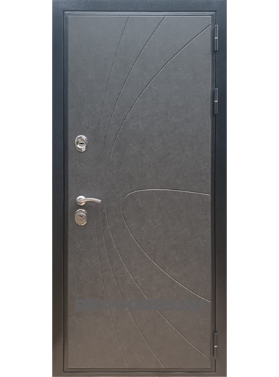 Дверь Рекс Премиум 248 штукатурка графит