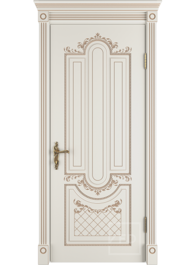 Межкомнатная дверь Alexandria 3D (Ivory PC)