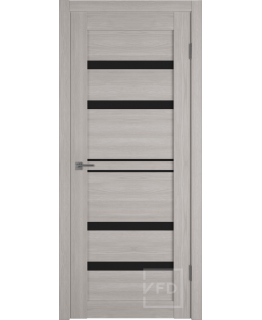 Межкомнатная дверь Atum Pro 26 (Stone Oak, Black Gloss)