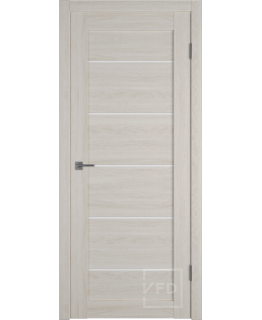 Межкомнатная дверь Atum Pro 27 (Scansom Oak, White Cloud)