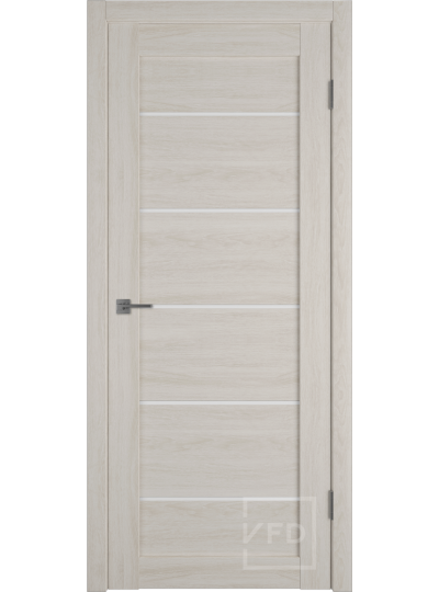 Межкомнатная дверь Atum Pro 27 (Scansom Oak, White Cloud)