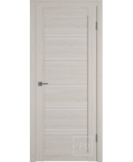 Межкомнатная дверь Atum Pro 28 (Scansom Oak, White Cloud)