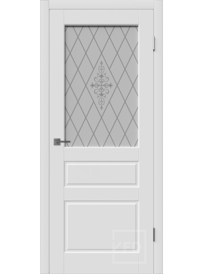 Межкомнатная дверь Chester ДО (Polar – Белая эмаль, White Art)