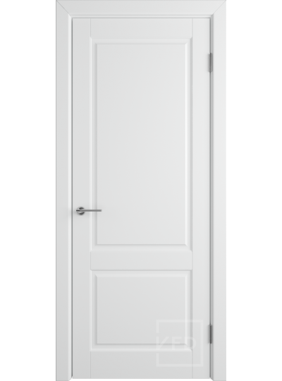 Межкомнатная дверь Dorren ДГ (Polar — Белая эмаль)
