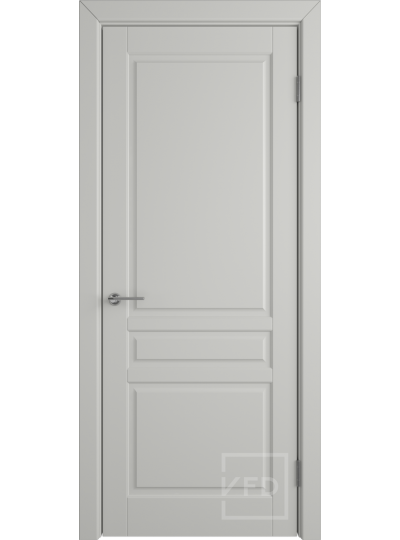 Межкомнатная дверь Stockholm ДГ (Cotton — Светло серая эмаль)