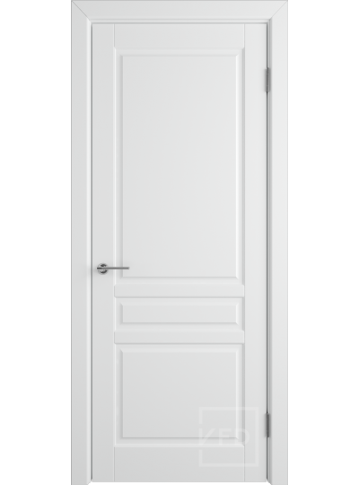 Межкомнатная дверь Stockholm ДГ (Polar — Белая эмаль)