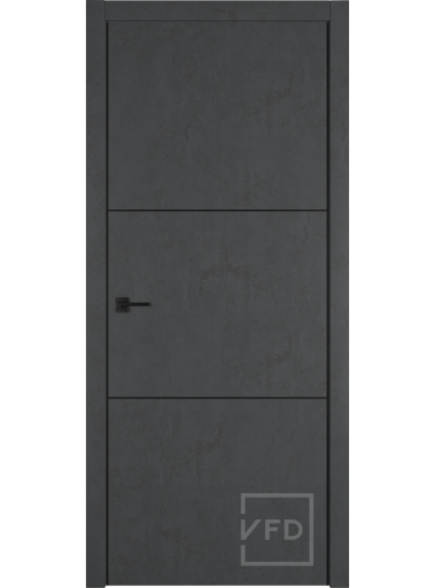 Межкомнатная дверь Urban 2 (Jet Loft, Black Mould)